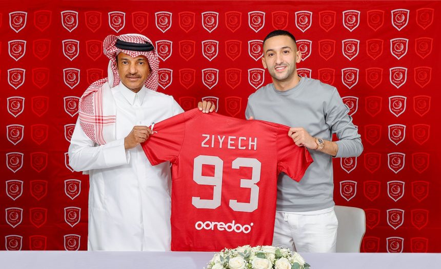 الدحيل القطري يضم حكيم زياش